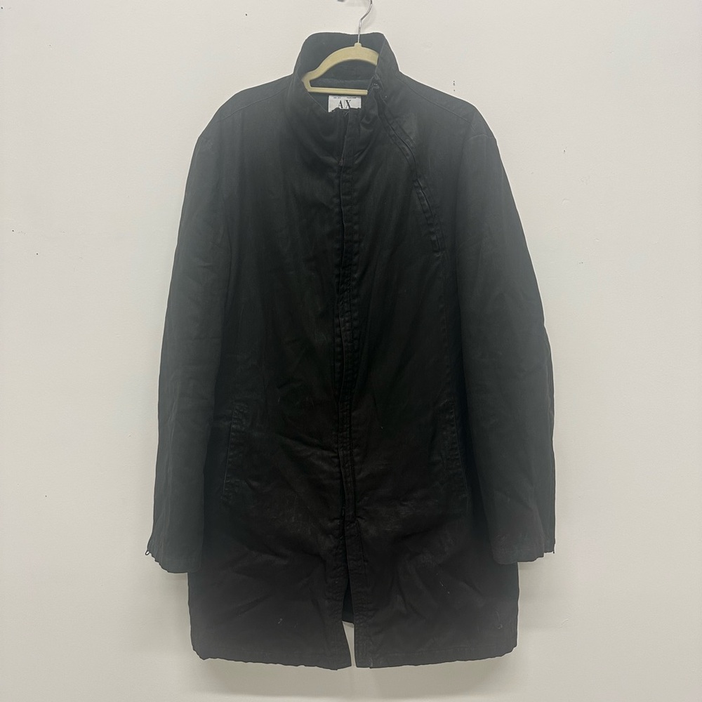 Armani Exchange Black Jacket Y2K